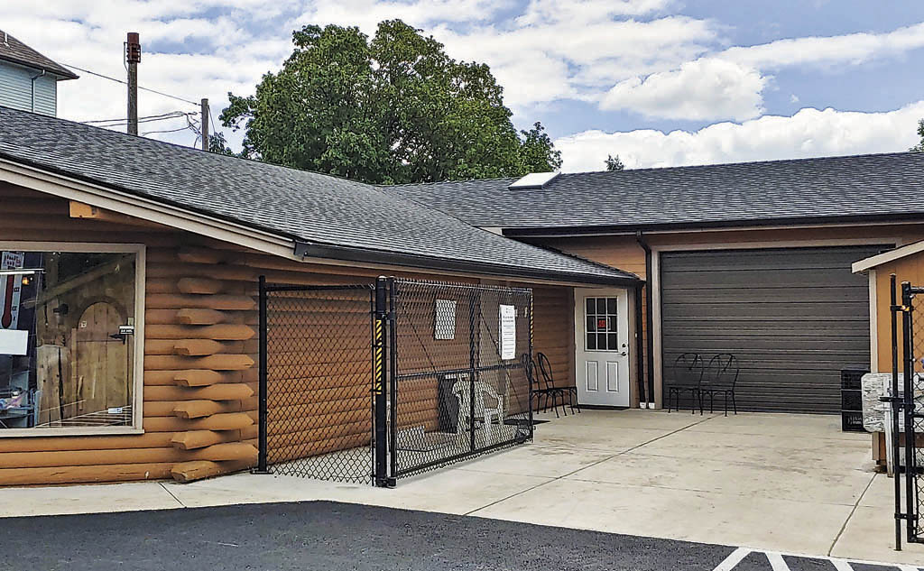 Exterior View of Sharing Hands Food Bank Building